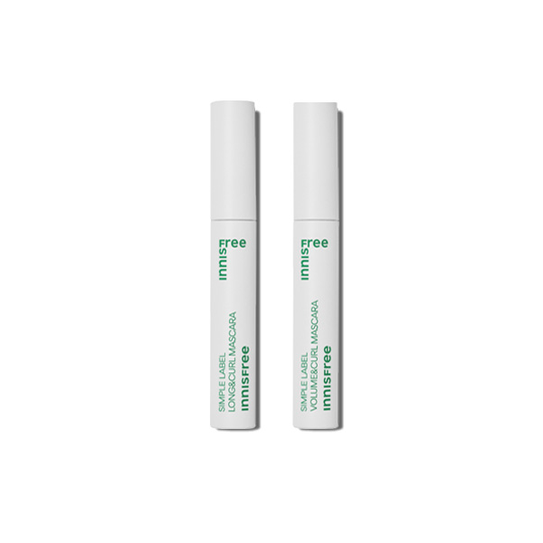 Innisfree Simple Label Mascara - Volumizing & Lengthening Waterproof Mascara for Natural Look | Perfect for Daily Wear, Date Night & Special Occasions