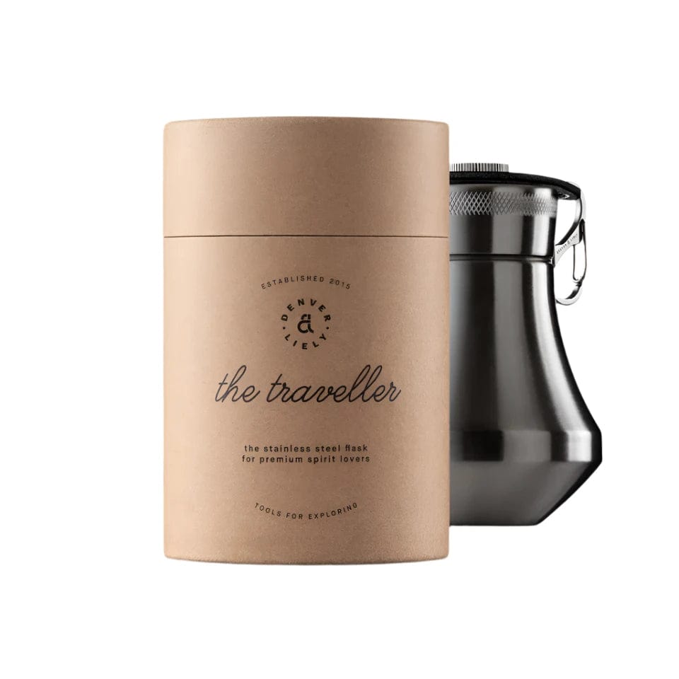 Premium Stainless Steel Travel Flask - Leak Proof & Insulated for Hot & Cold Drinks - Perfect for Hiking, Camping, Commuting & Outdoor Adventures