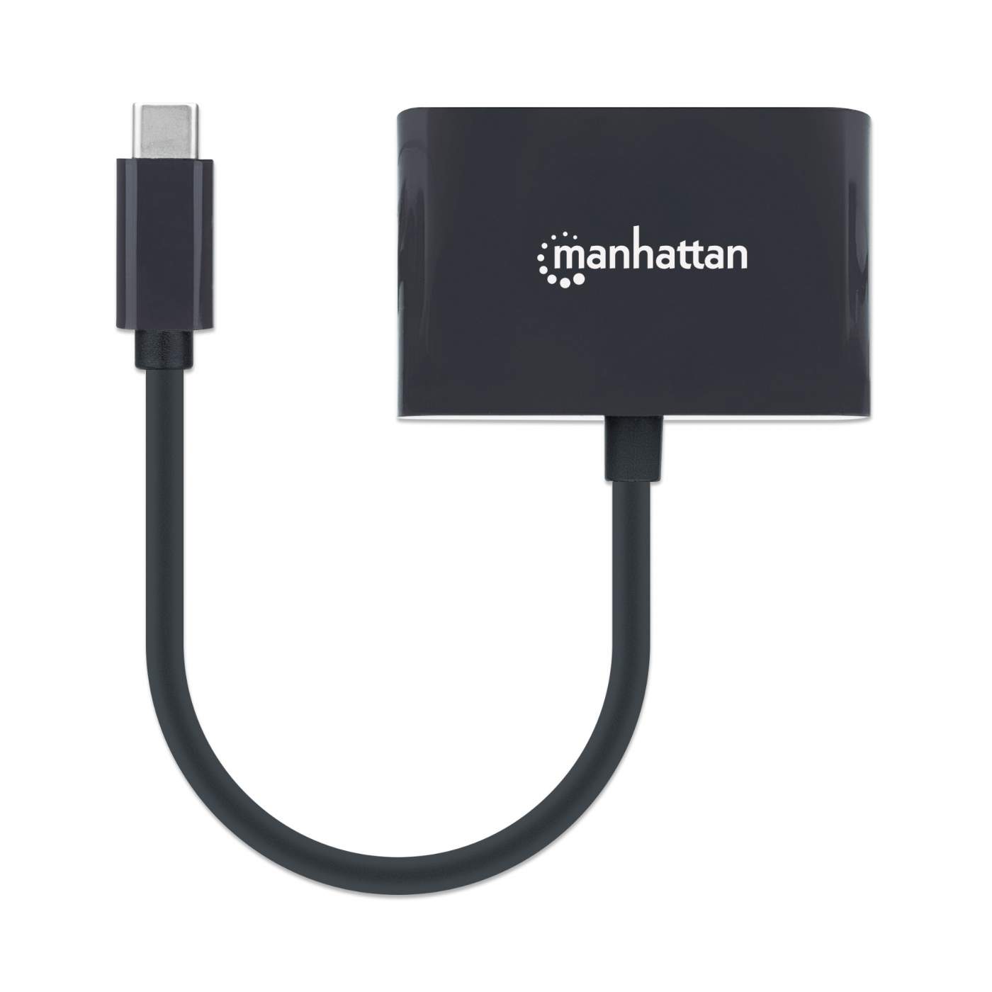 USB C to VGA Adapter with Power Delivery - 4K Video Output for MacBook Pro, Dell XPS, Surface Pro - Home Office & Conference Room Setup