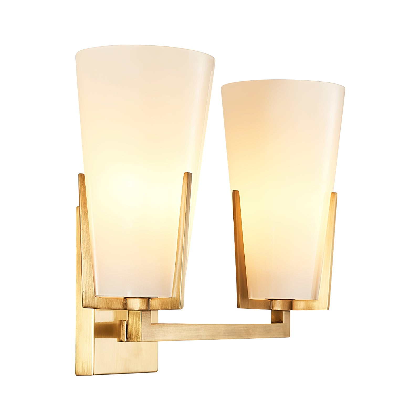 Modern Cone Wall Light Fixture - Sleek Indoor/Outdoor Sconce for Living Room, Bedroom, Patio & Garden - Energy Efficient LED Wall Lamp for Home Decor