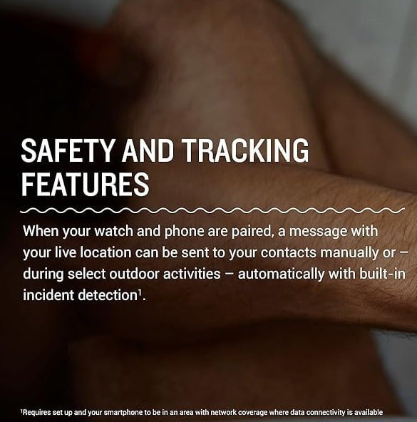 Garmin Vívomove Sport Smartwatch - Hybrid Fitness Tracker with Heart Rate Monitor, Sleep Tracking & Smart Notifications - Perfect for Running, Gym & Everyday Wear