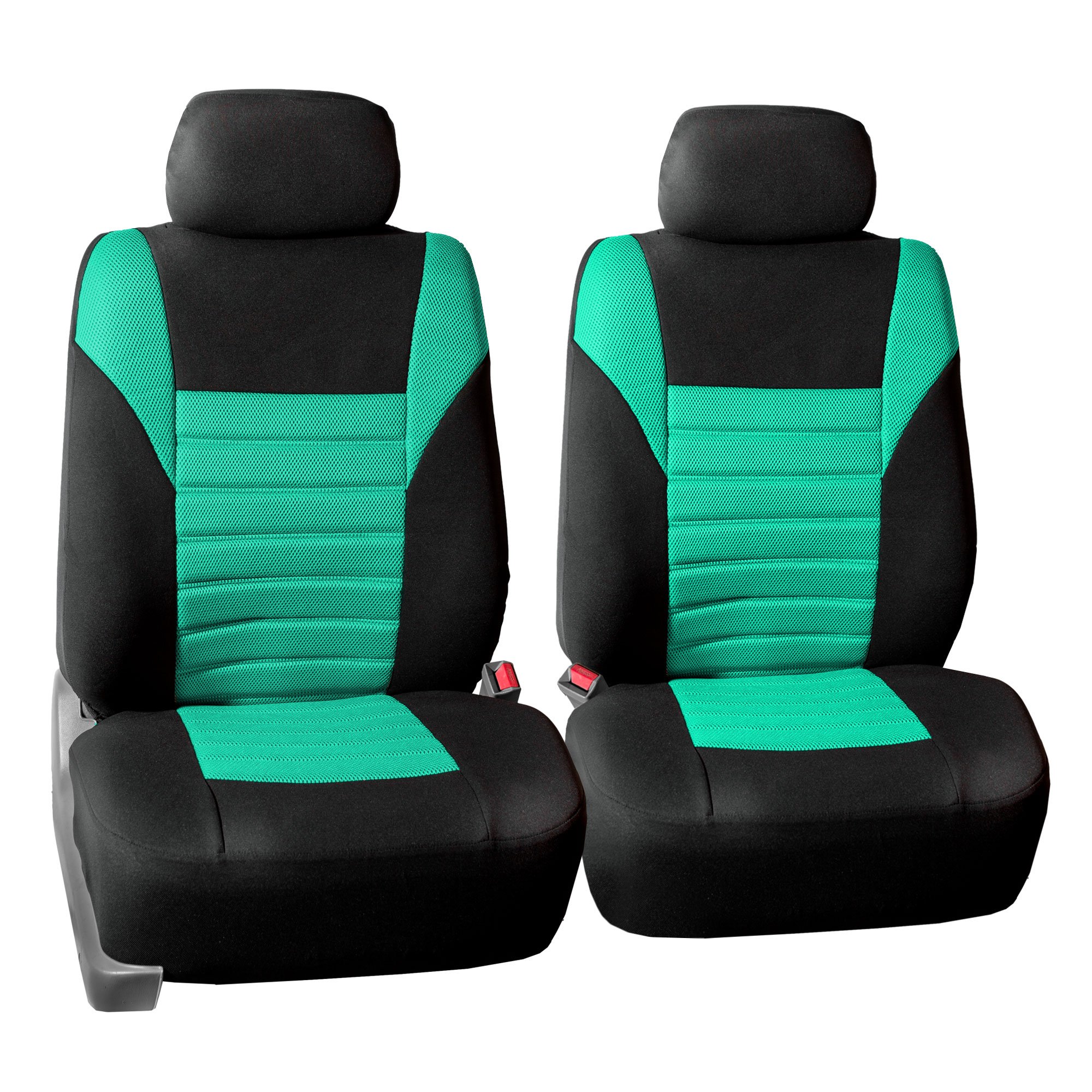 TLH 3D Air Mesh Car Seat Covers - Front Seats Only, Universal Fit for Cars & SUVs - Breathable & Airbag Safe for Comfort Driving