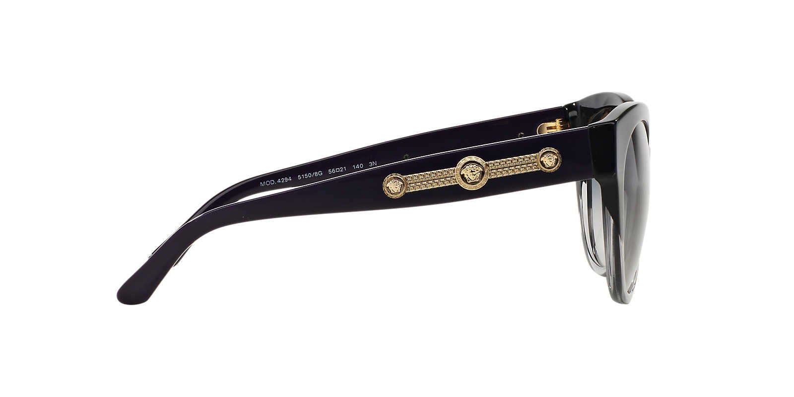 Versace VE4294 Women's Acetate Sunglasses - UV Protection, Fashion Luxury Shades for Beach, Driving & Outdoor Activities