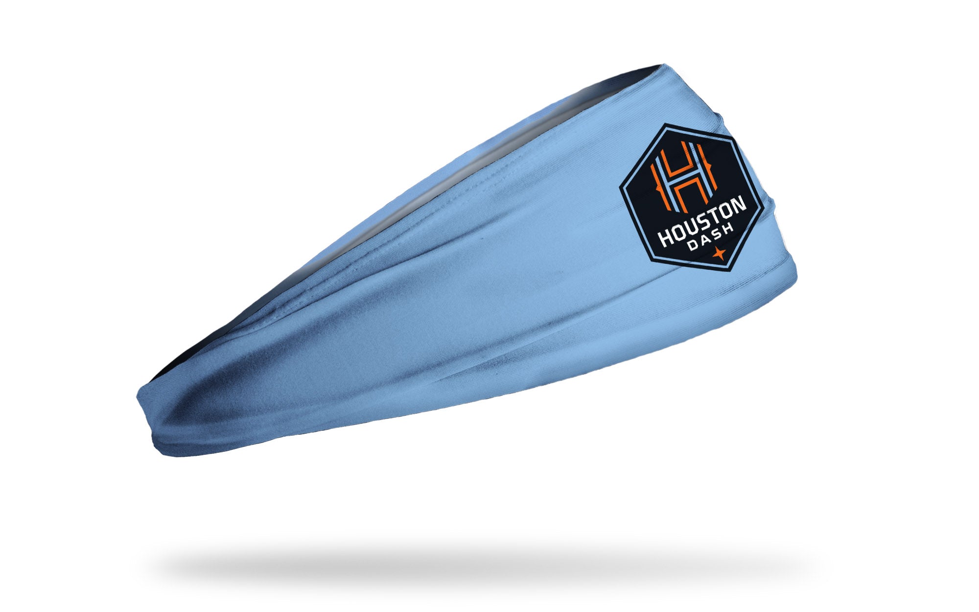 Houston Dash Logo Blue Big Bang Lite Headband - Adjustable Sports Headband for Women & Girls - Perfect for Soccer, Running, Workouts & Active Lifestyle