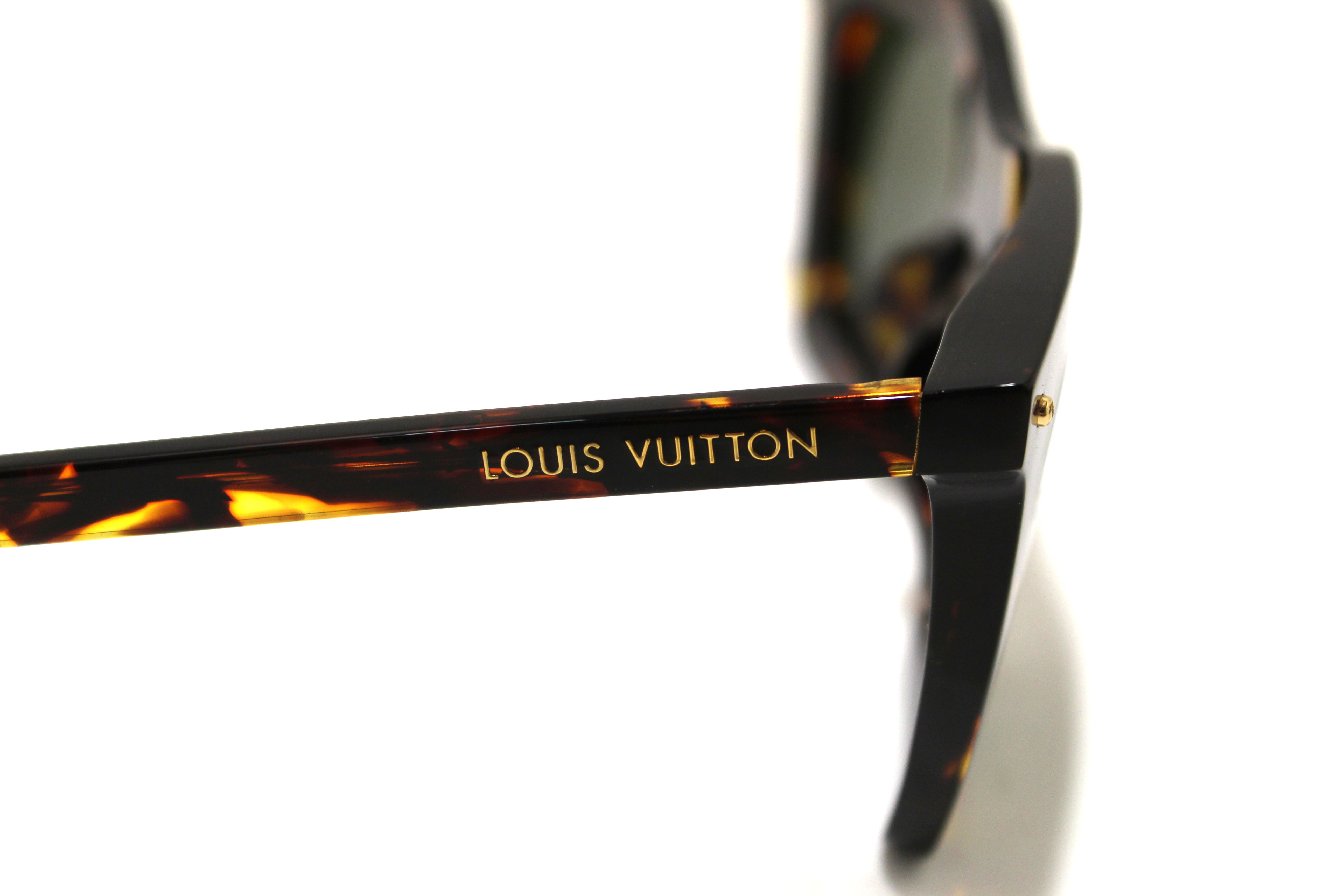Authentic Louis Vuitton La Grande Bellezza Sunglasses - Dark Tortoiseshell Frame Luxury Designer Shades for Women/Men | Perfect for Beach, Travel & Fashion Statement