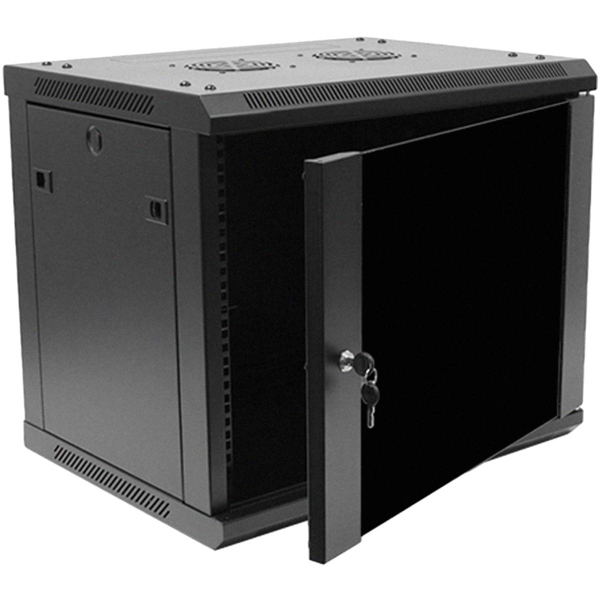 NavePoint 9U Wall Mount Server Rack Cabinet - 17.7