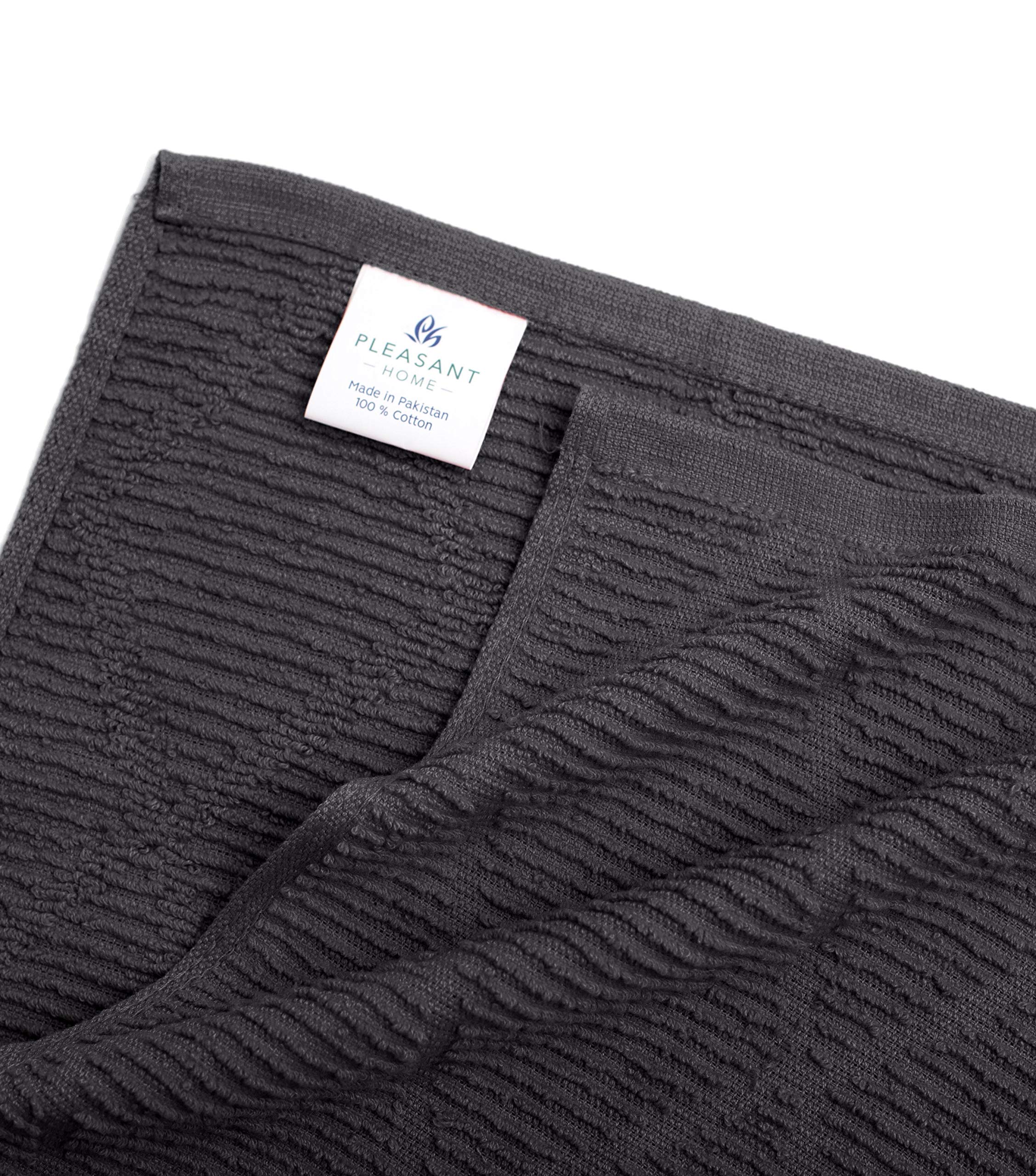 Premium Cotton Kitchen Towels Set (6 Pack, 16