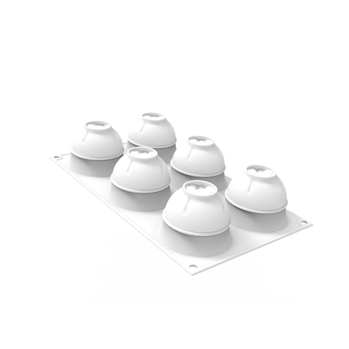 Silikomart Atome 120 Silicone Cake Mold - 6 Different Shapes for Baking, Desserts, and Pastry Making | Perfect for Home Bakers and Professional Chefs