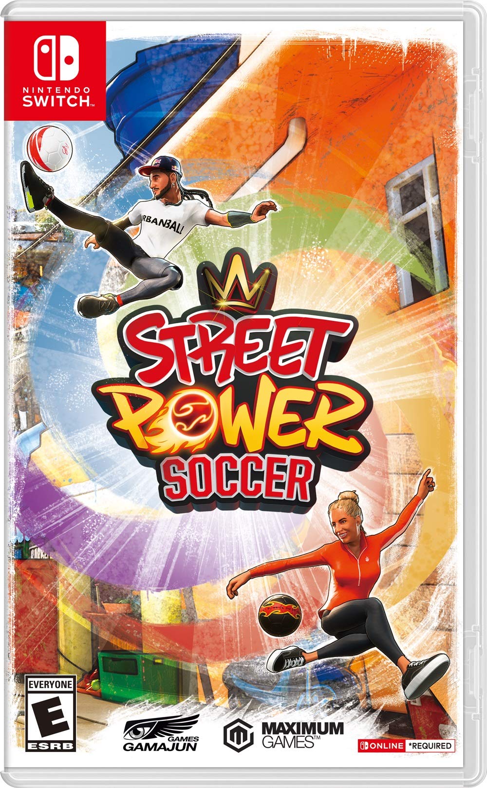 Street Power Soccer for Nintendo Switch - Fast-Paced Arcade Soccer Game for Kids & Adults - Perfect for Family Game Nights & Competitive Play