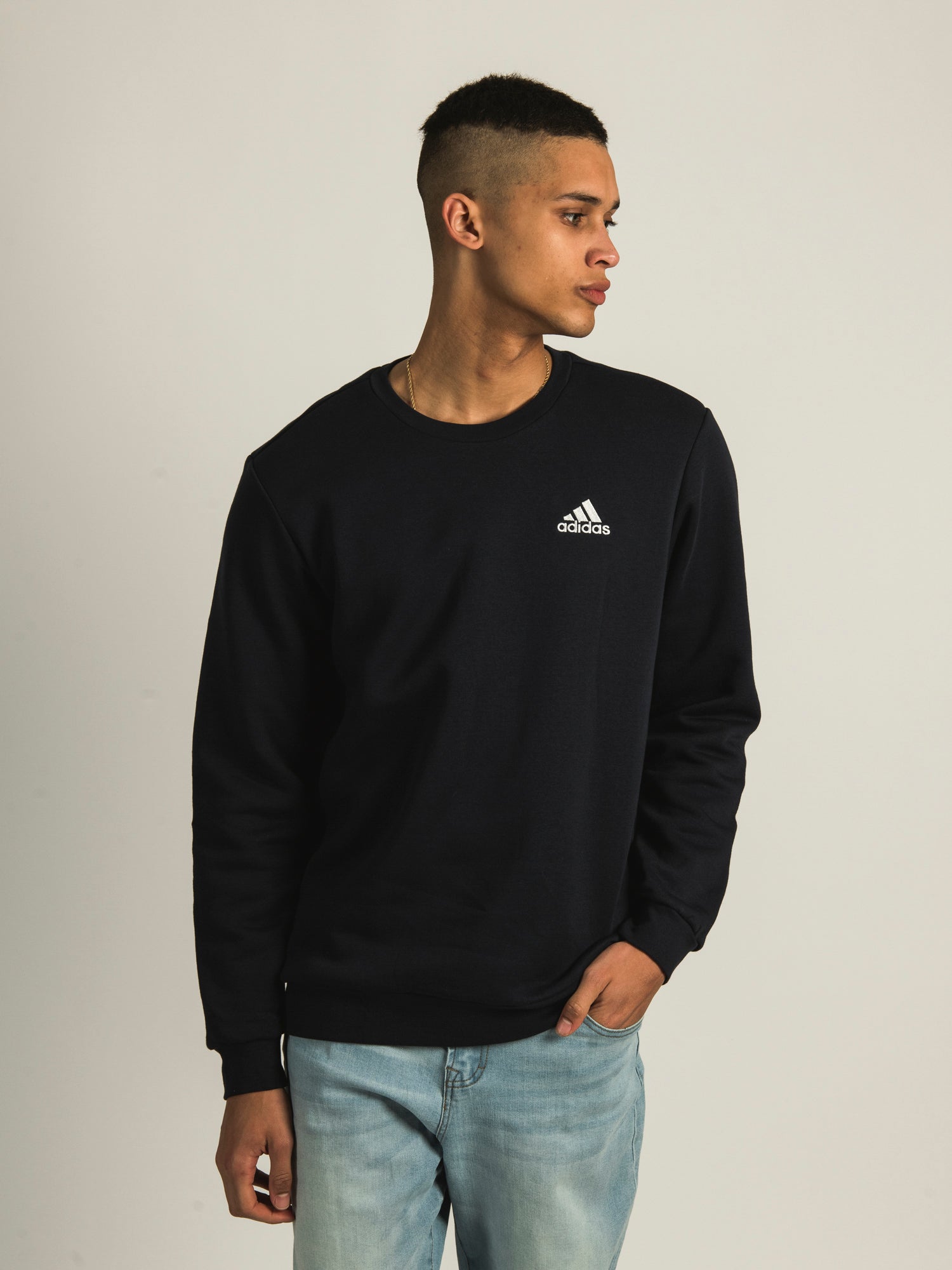 Adidas FeelCozy Sweatshirt for Men & Women - Soft & Comfortable Pullover Hoodie - Perfect for Casual Wear, Gym & Outdoor Activities