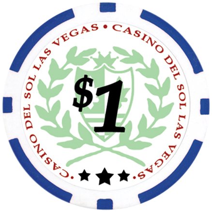 Premium DA VINCI 750-Piece Casino Del Sol Poker Chip Set - 11.5g Clay Composite Chips with Aluminum Case, Playing Cards, Dealer Buttons & Cut Cards for Home Games, Casino Nights & Poker Tournaments