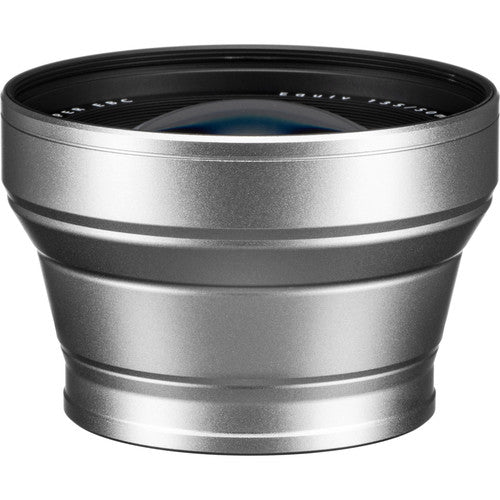 Fujifilm TCL-X100II Tele Conversion Lens (Silver) for Fujifilm X100 Series - Enhance Zoom & Photography for Travel, Street & Portrait Shots