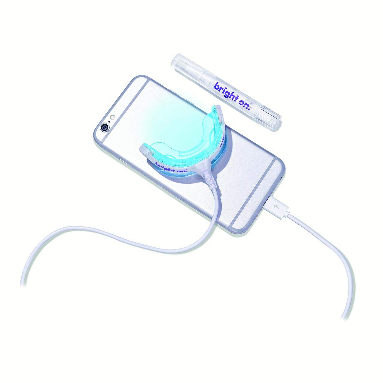 Smile Direct Club Premium Teeth Whitening Kit with LED Accelerator Light & 4 Whitening Pens - Professional At-Home Teeth Whitening Solution for Brighter Smile | Perfect for Weddings, Job Interviews and Special Occasions
