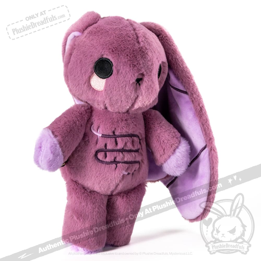 Plushie Dreadfuls Ulcerative Colitis Rabbit - Soft Stuffed Animal Toy for IBD Awareness, Comfort & Support | Perfect Gift for Patients, Caregivers & Medical Professionals