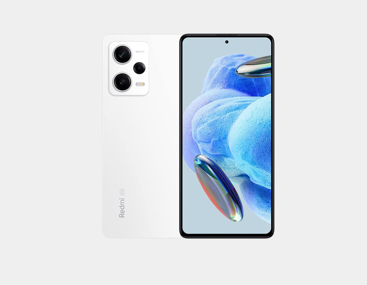 Xiaomi Redmi Note 12 Pro 5G Smartphone - 256GB ROM 8GB RAM - Dual SIM Unlocked GSM Phone - White | Perfect for Streaming, Gaming & Business Use