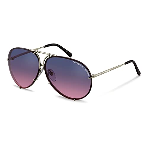 M - Titanium,black / Lens - Pink Gradient / Extra Lens - Mercury, Silver Mirrored
