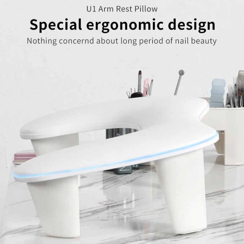 Ergonomic Hand and Arm Rest Pillow for Pain Relief - Comfortable Support for Office Work, Gaming & Reading - Perfect for Wrist & Elbow Pain