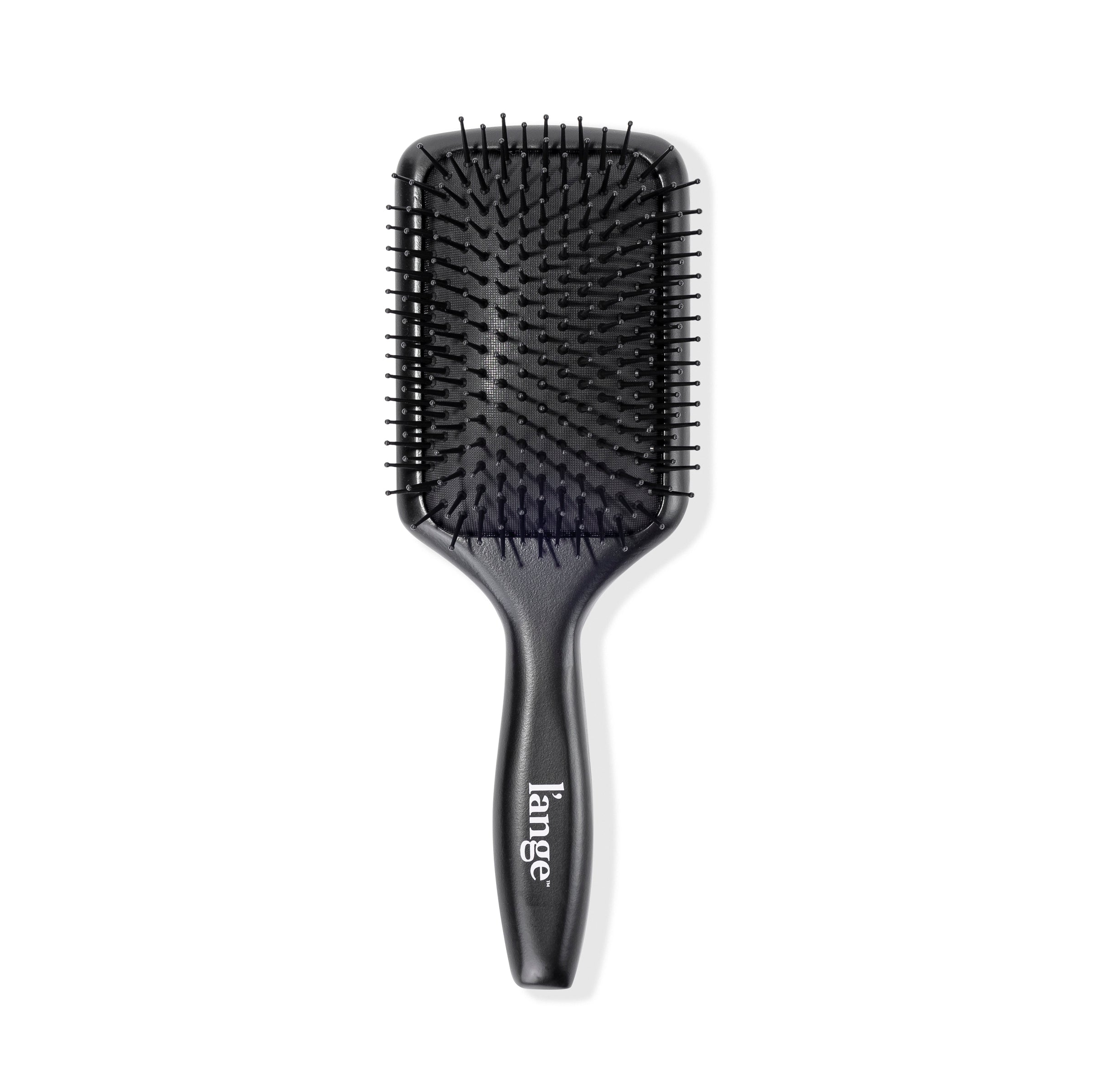 Premium Beech Wood Brush Paddle - Natural Wooden Hairbrush for Detangling & Styling - Perfect for Salon, Home & Travel Use