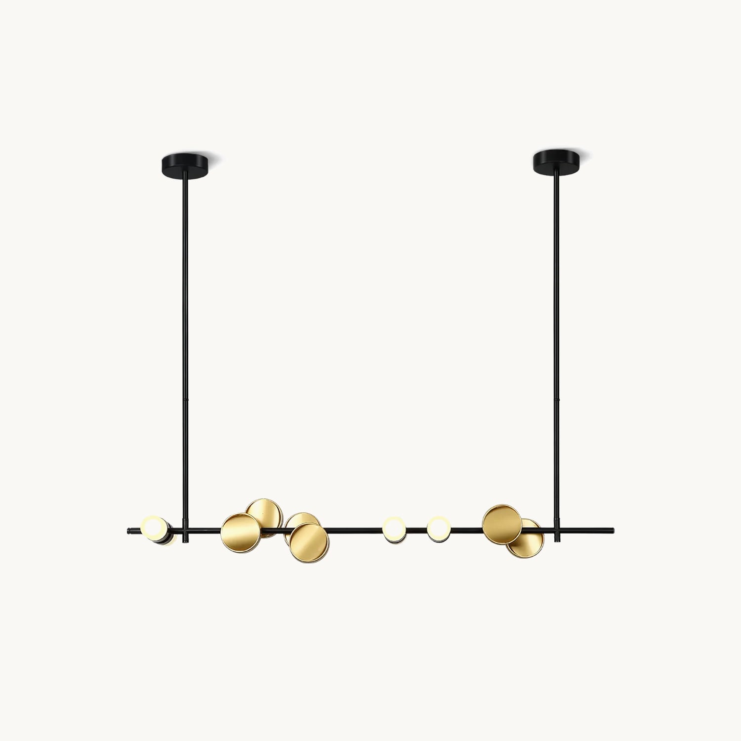 Modern Cilon Disc Pendant Light - Sleek Minimalist Ceiling Fixture for Dining Room, Kitchen Island & Living Room Decor - Energy Efficient LED Hanging Light for Home & Office