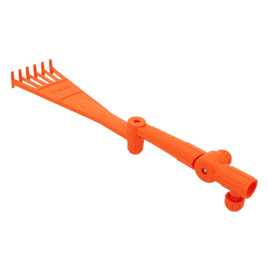 EZ Smart Mini Rake - Lightweight Garden Hand Rake with Ergonomic Handle for Weeding, Soil Cultivation - Perfect for Small Gardens, Flower Beds & Indoor Plants