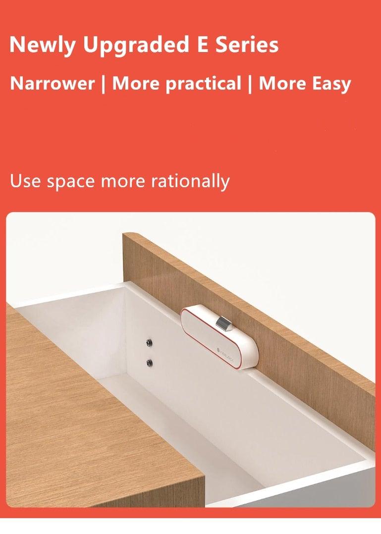 Yeelock Smart Drawer Lock - Keyless Bluetooth App Control for Cabinets & Furniture | Secure Storage Solution for Home, Office & Hotel Use