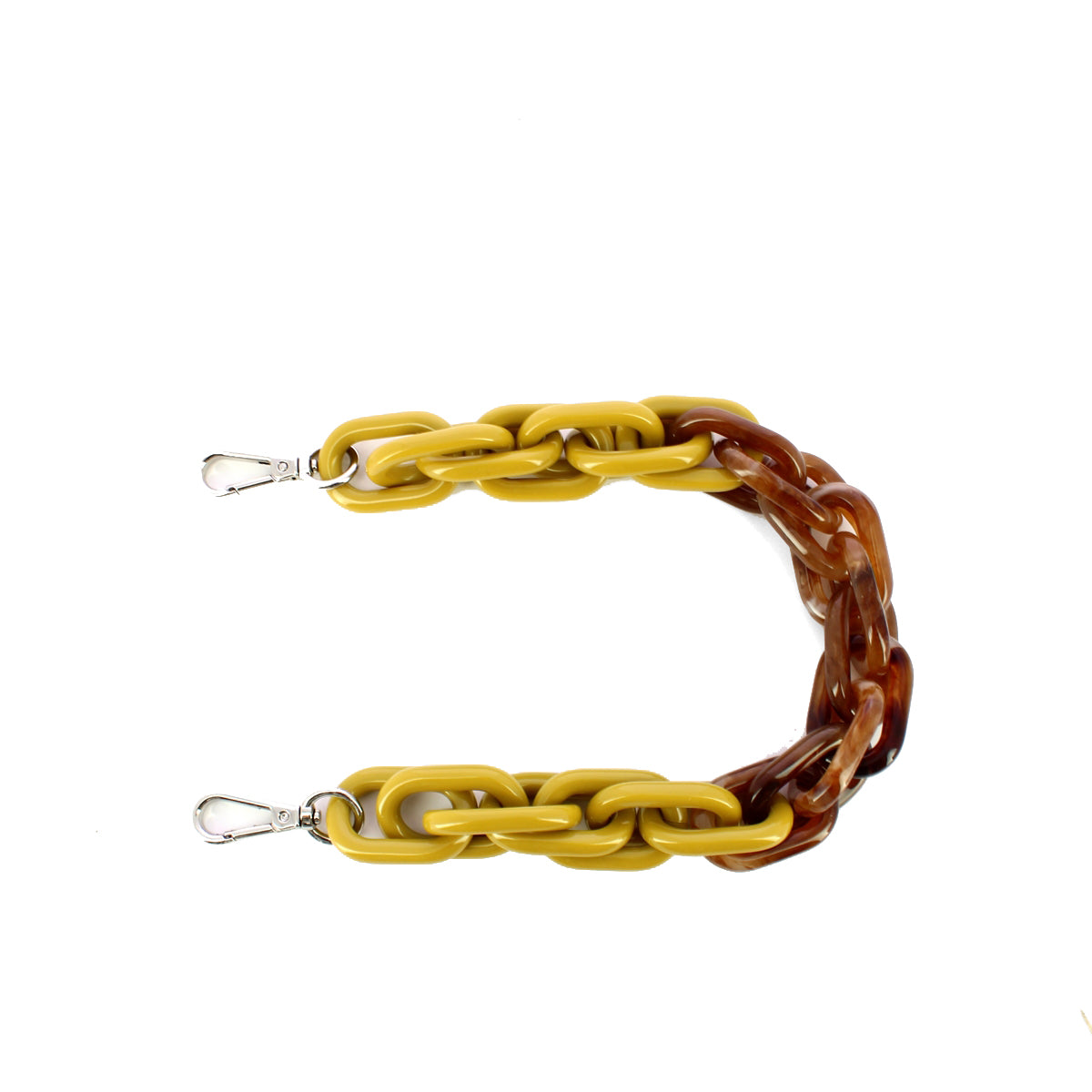 Gianni Chiarini Chain Handle Bag in Curry Color - TR TORCHON/23AI - Perfect for Casual Outings, Shopping, and Everyday Use