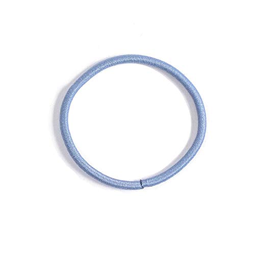 100Pcs Elastic Hair Ties for Women - 3MM Soft Ponytail Holders & No Damage Hair Bands for Daily Use, Workout, Yoga and Sports (Black)