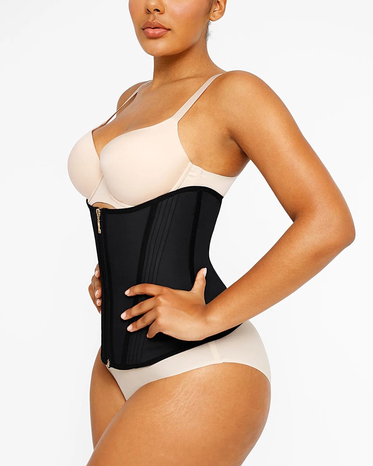 NeoSweat® Core Control Latex Waist Trainer for Women - Slimming Corset for Tummy Control & Hourglass Shape - Perfect for Workouts, Postpartum & Everyday Wear