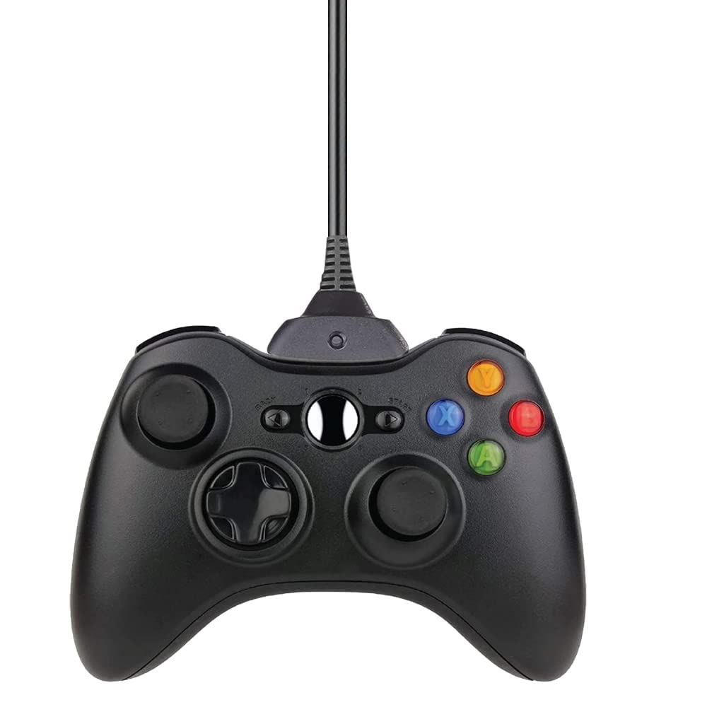 2-Pack 1.5m USB Charging Cable for Xbox 360 Controller - Compatible with Microsoft Xbox 360 & Xbox 360 Slim Wireless Game Controllers - Perfect for Gaming Sessions & Controller Charging