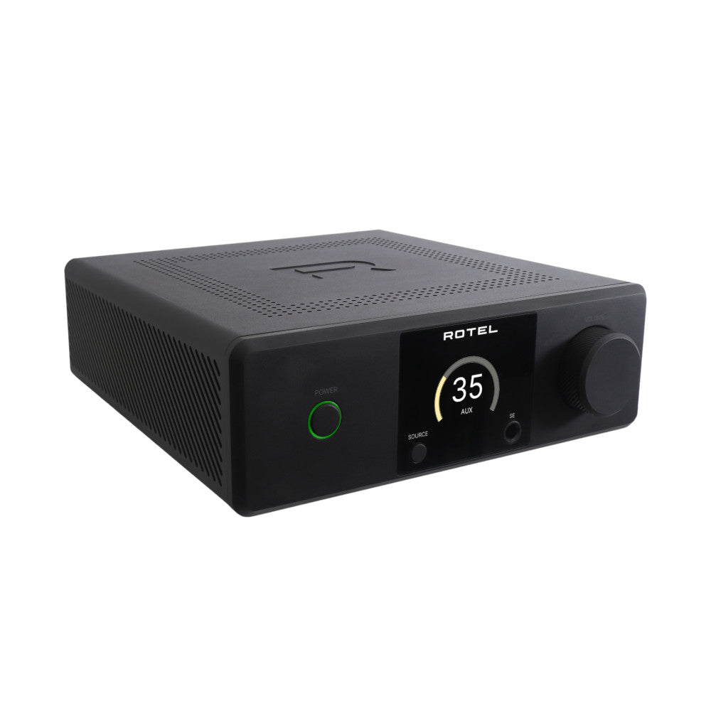 Rotel DX-5 Compact Integrated Stereo Amplifier with HDMI ARC | High-Fidelity Audio for Home Theater & Music Systems | Perfect for Living Rooms & Home Studios