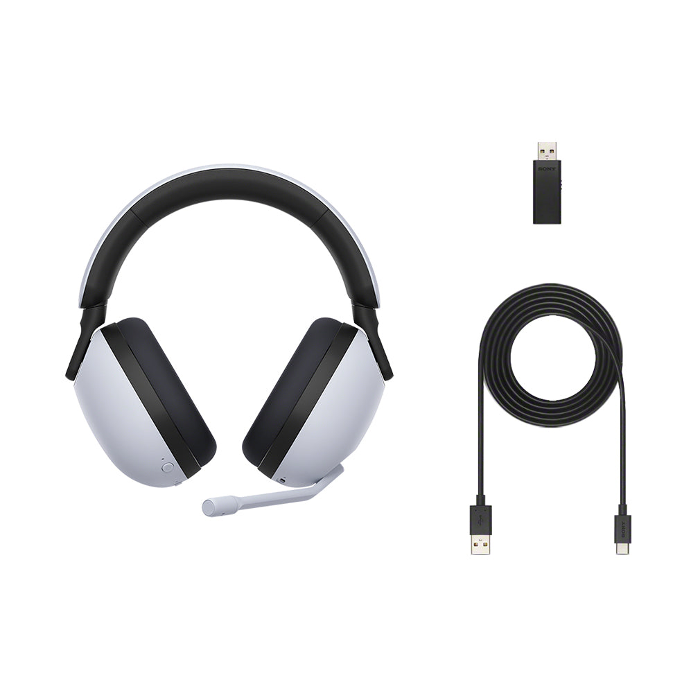 Sony INZONE H7 Wireless Gaming Headset with Noise Cancelling - Premium Over-Ear Headphones for PC, PS5, Xbox - Perfect for Competitive Gaming & Long Sessions