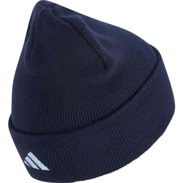 Adidas Real Madrid 2024/25 Winter Knit Beanie Hat - Official Football Fan Gear for Cold Weather & Stadium Games