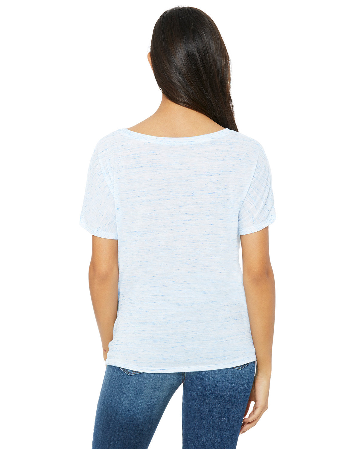 Bella + Canvas 8815 Women's Slouchy V-Neck T-Shirt - Soft Cotton Relaxed Fit Tee for Casual Wear, Lounge & Everyday Outfits