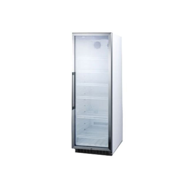 Summit 24 Bottle Beverage Cooler Refrigerator with Glass Door - Perfect for Home Bar, Office, or Party Drinks Storage