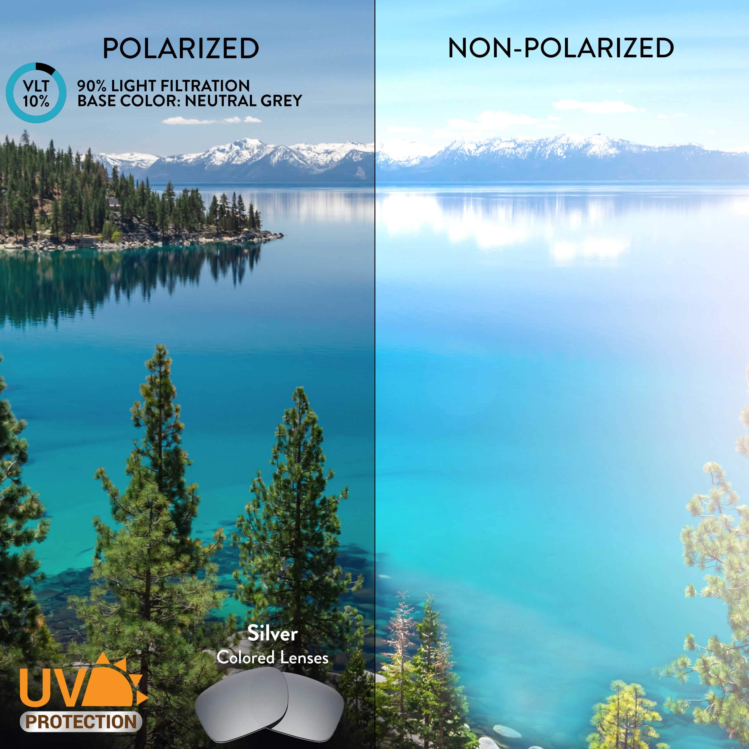 APEX Replacement Lenses for Electric Stacker Sunglasses - UV Protection Polarized Lens Upgrade for Outdoor Sports & Driving