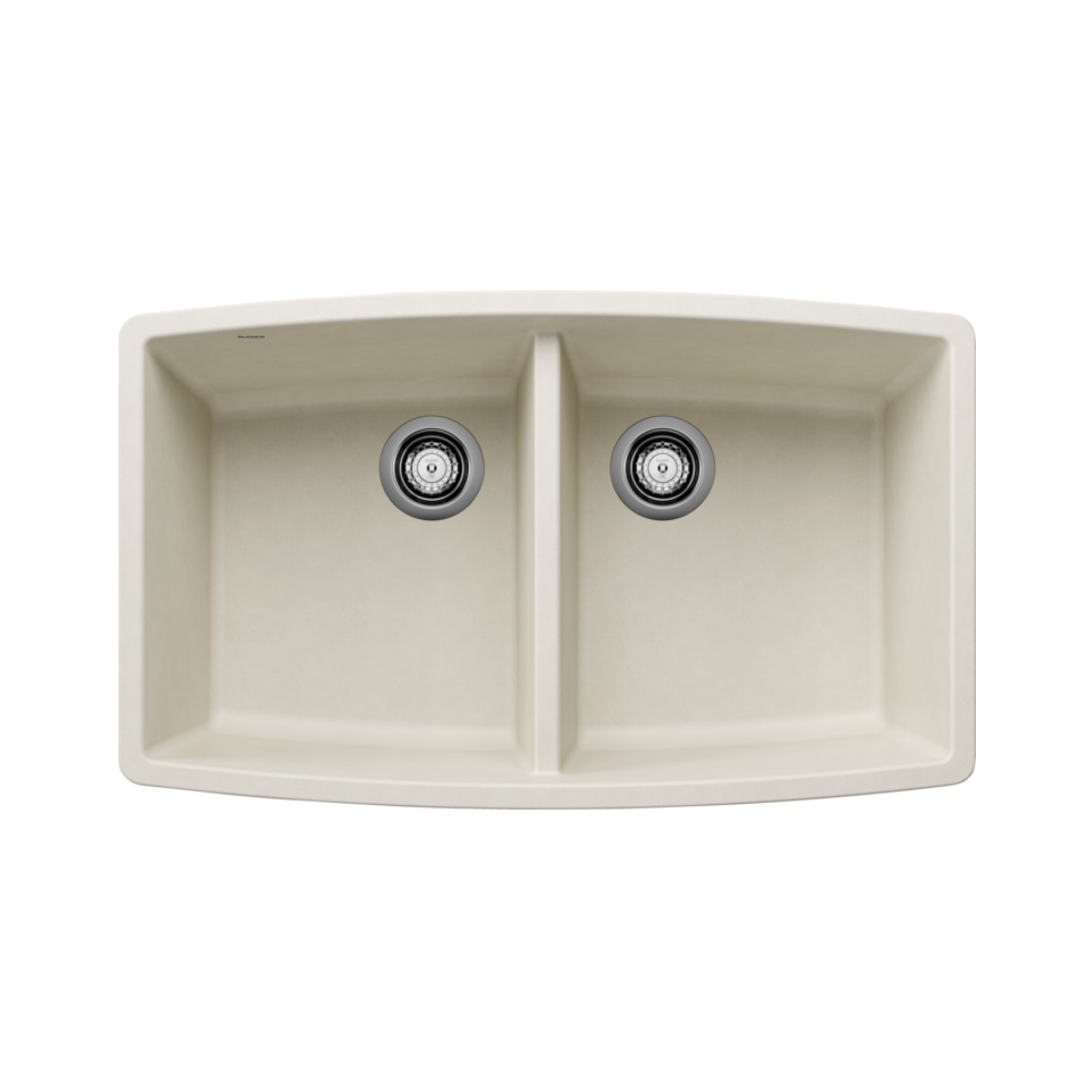 Blanco Performa Equal Double Bowl Kitchen Sink - Durable SILGRANIT Composite Material for Modern Kitchens | Perfect for Meal Prep, Dishwashing & Entertaining