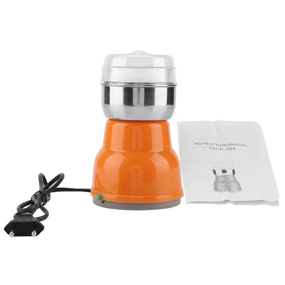 Premium Electric Coffee Grinder for Beans, Nuts, Grains & Spices - 220V EU Plug - Perfect for Home, Kitchen & Office Use - Ideal for Fresh Coffee, Baking & Cooking