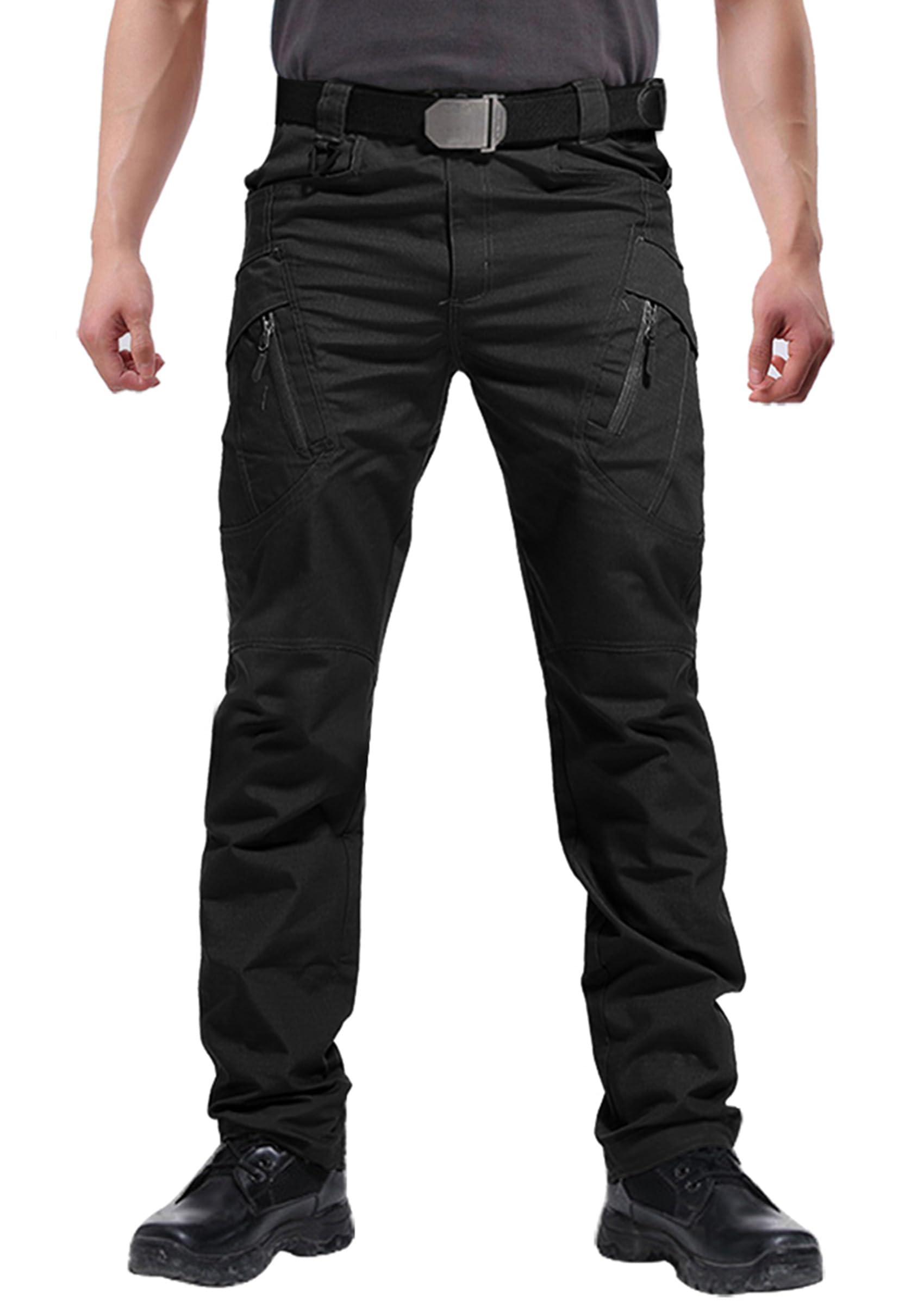 Susclude Men's Tactical Cargo Pants - Ripstop Military Work Pants for Outdoor Hiking, Camping & Combat - Durable Assault Trousers for Men's Outdoor Adventures