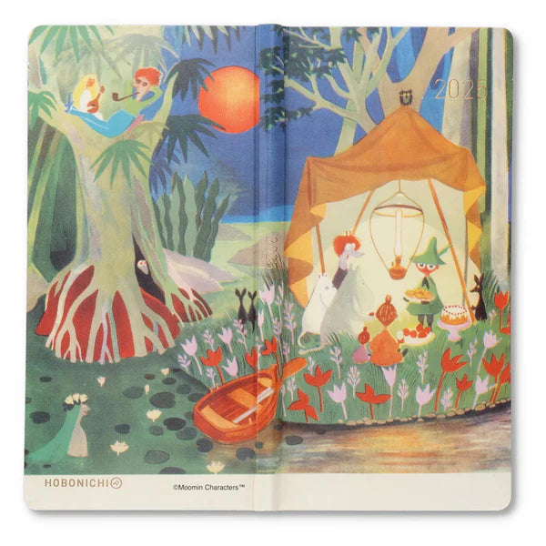 Hobonichi Techo 2025 Moomin Weeks Weekly Planner - January Start Hardcover Japanese Edition | Perfect for Journaling, Gift Giving & Daily Organization