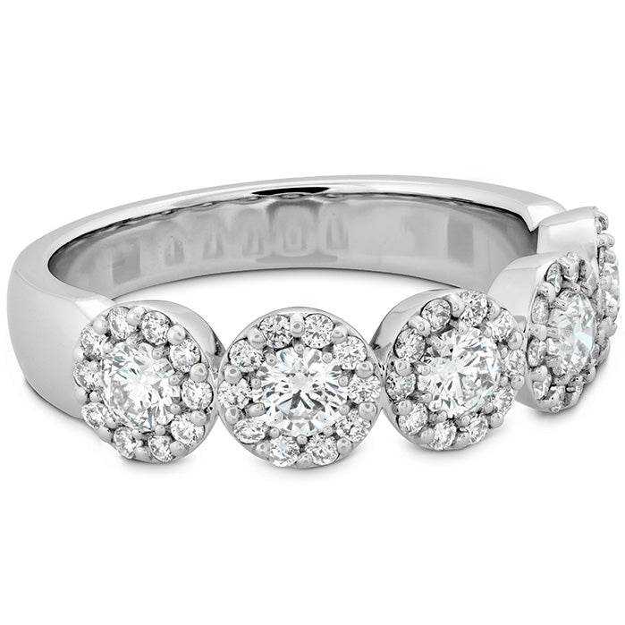 Hearts On Fire Round Diamond Engagement Wedding Band for Women - Perfect for Proposals, Anniversaries & Special Occasions