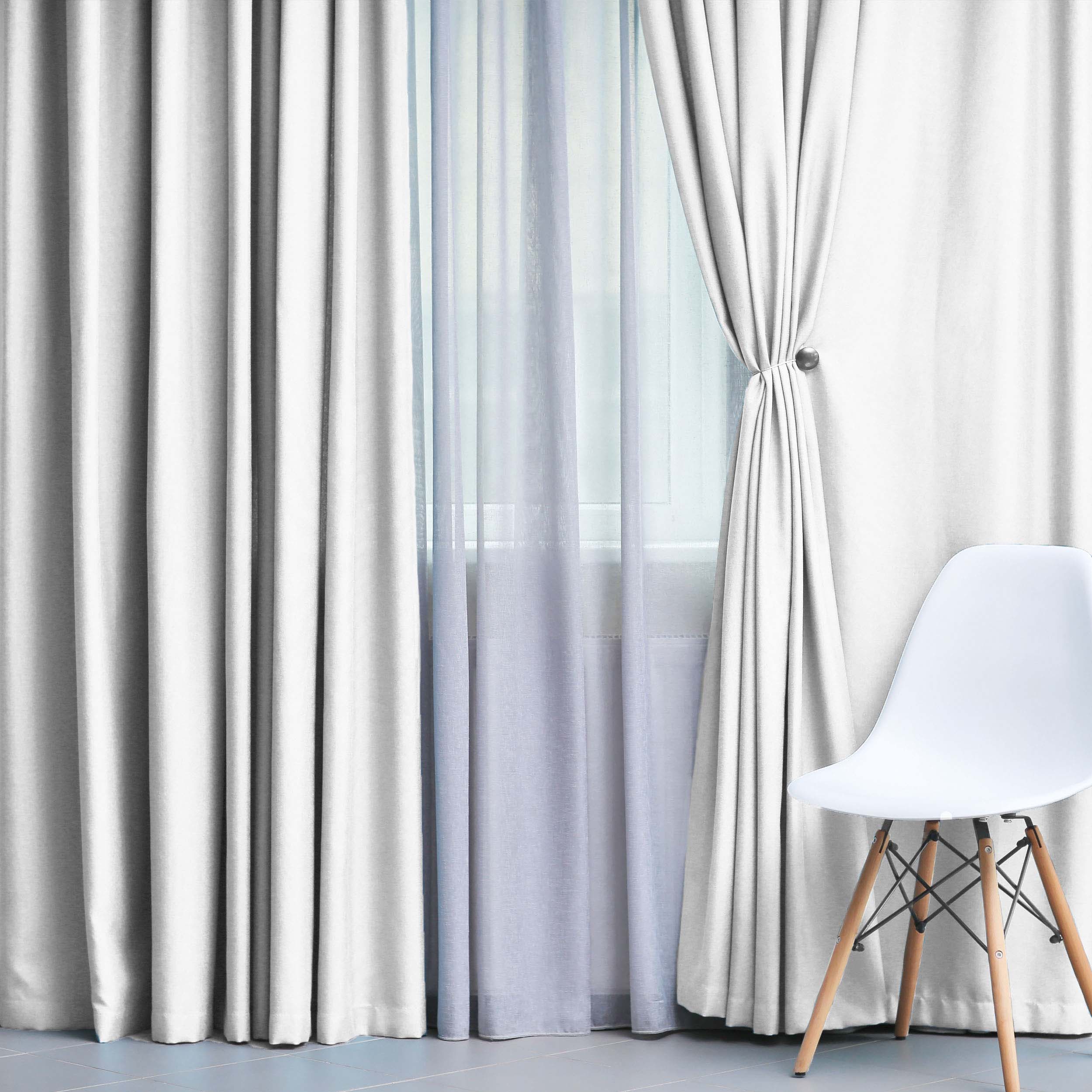 Blackout Curtains with Grommet Top - Solid Classic Modern Window Treatment for Bedroom & Living Room - Noise Reducing & Light Blocking for Better Sleep