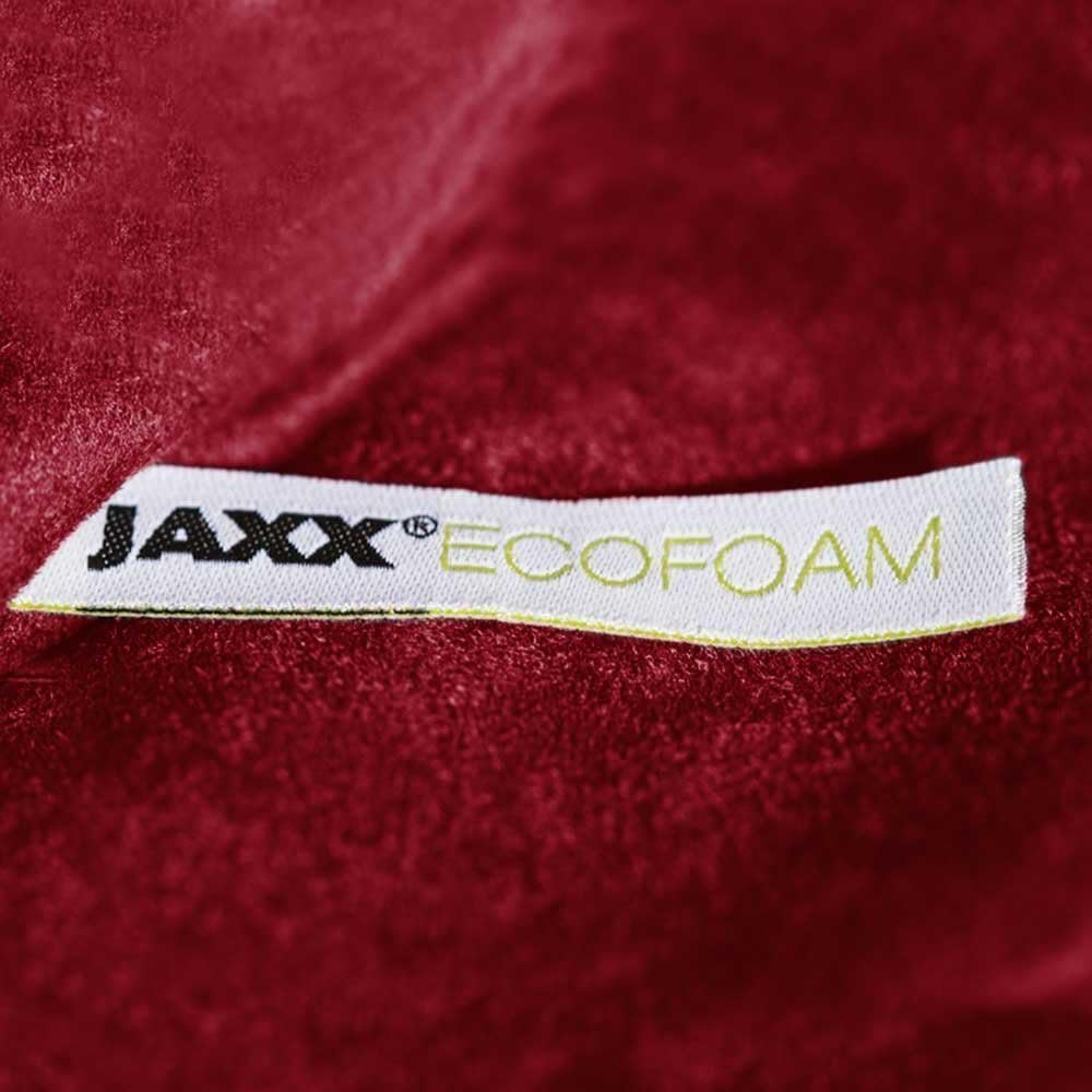Jaxx 5 Foot Super Soft Saxx Big Bean Bag Chair for Adults - Cinnabar Red Oversized Lounger | Perfect for Living Room, Game Room, Dorm & Relaxation
