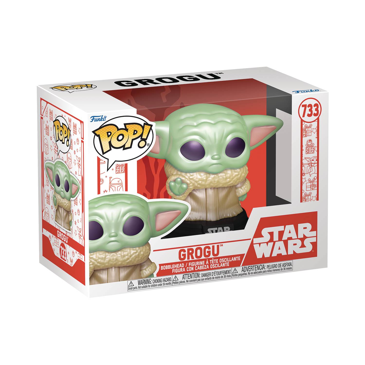 Star Wars The Mandalorian Grogu Plush Toy - Cute Baby Yoda Stuffed Animal for Kids & Collectors - Perfect Gift for Christmas, Birthday & Star Wars Fans