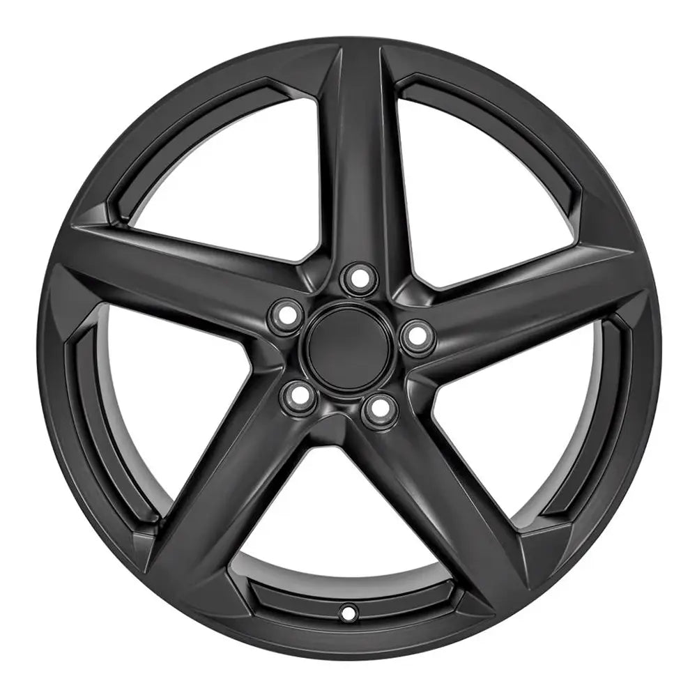 19x10 Black CV02C Replica Wheel Rim for Chevy Corvette C5 C6 C7 - Durable Alloy Replacement for Enhanced Performance & Style - Perfect for Street Racing, Car Shows & Daily Driving