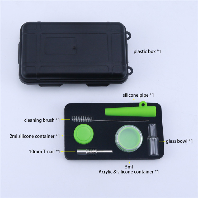 Portable Mini Silicone Nectar Collector Kit - Honey Straw Dab Pipe for Concentrates | Perfect for On-The-Go Dabbing & Home Use