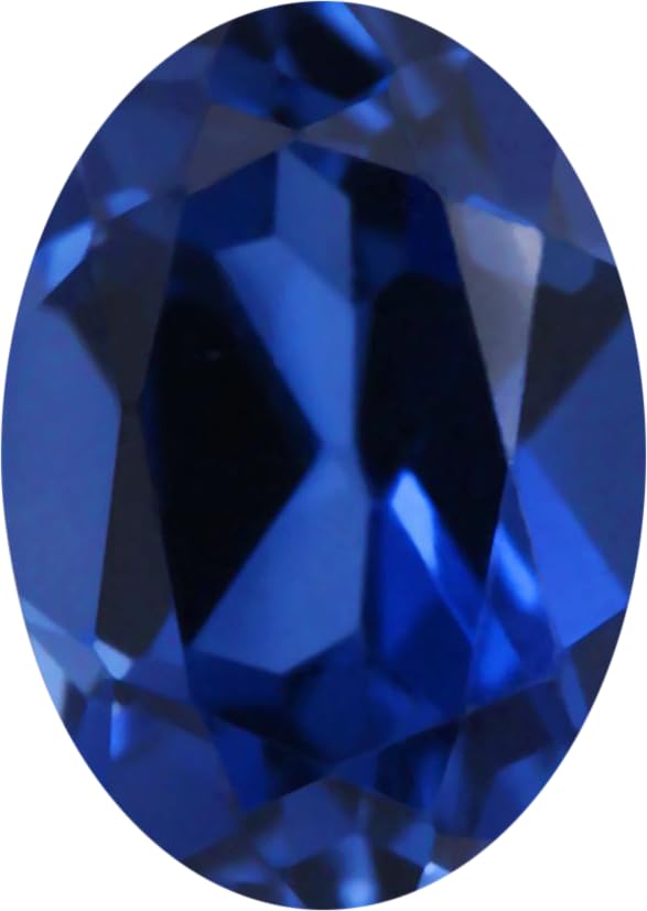 Blue Created Sapphire, September