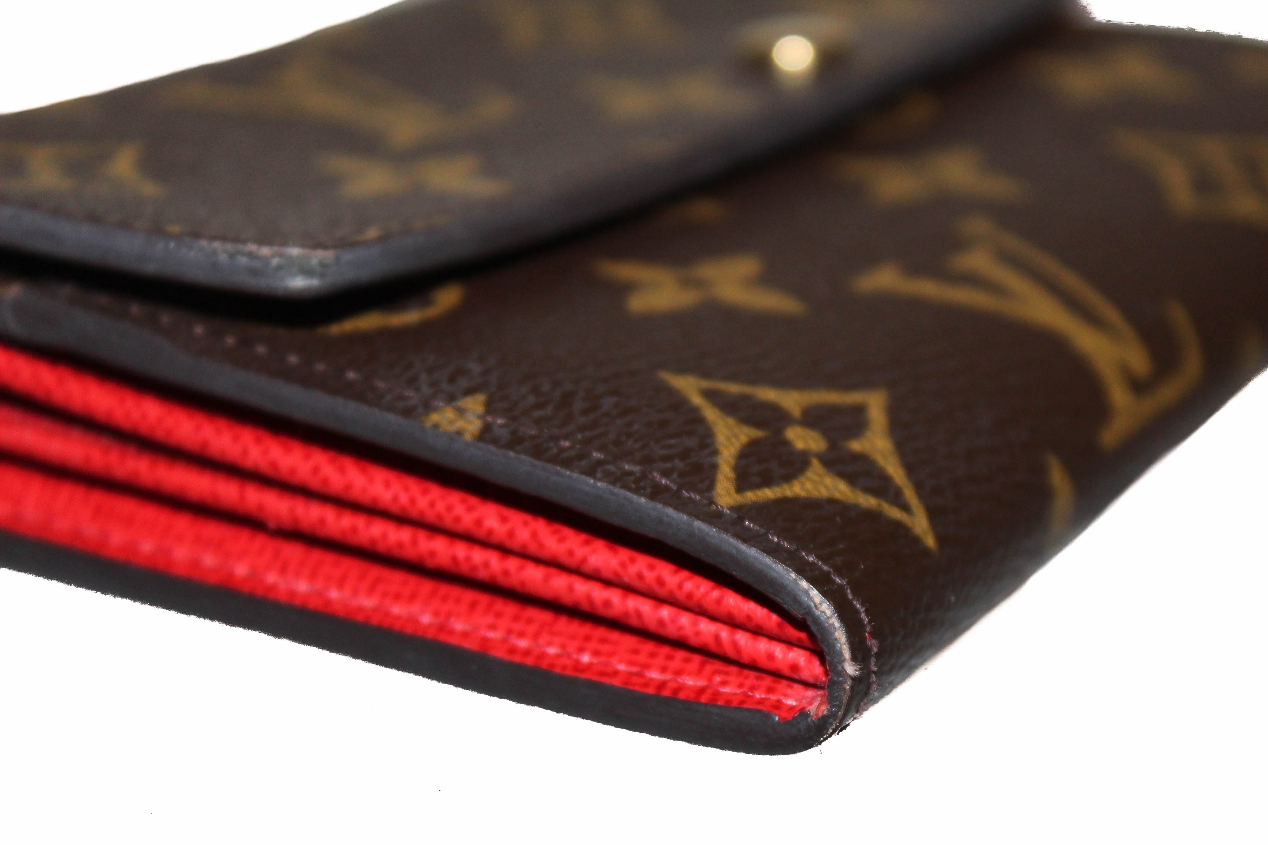 Authentic Louis Vuitton Limited Edition Monogram Sarah Wallet for Women - Luxury Designer Crossbody Clutch for Parties, Travel & Everyday Use
