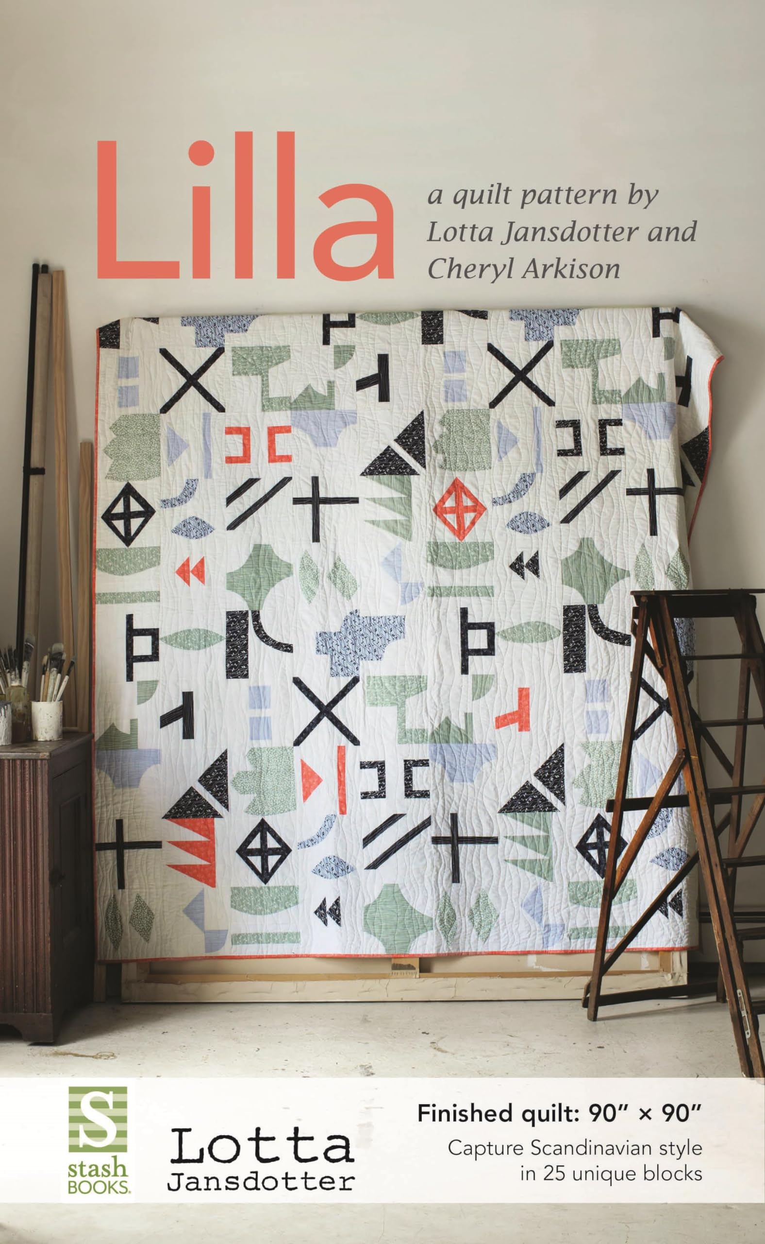 Lilla Quilt Pattern - Premium DIY Quilting Template for Beginners & Experts | Perfect for Baby Blankets, Home Decor & Handmade Gifts