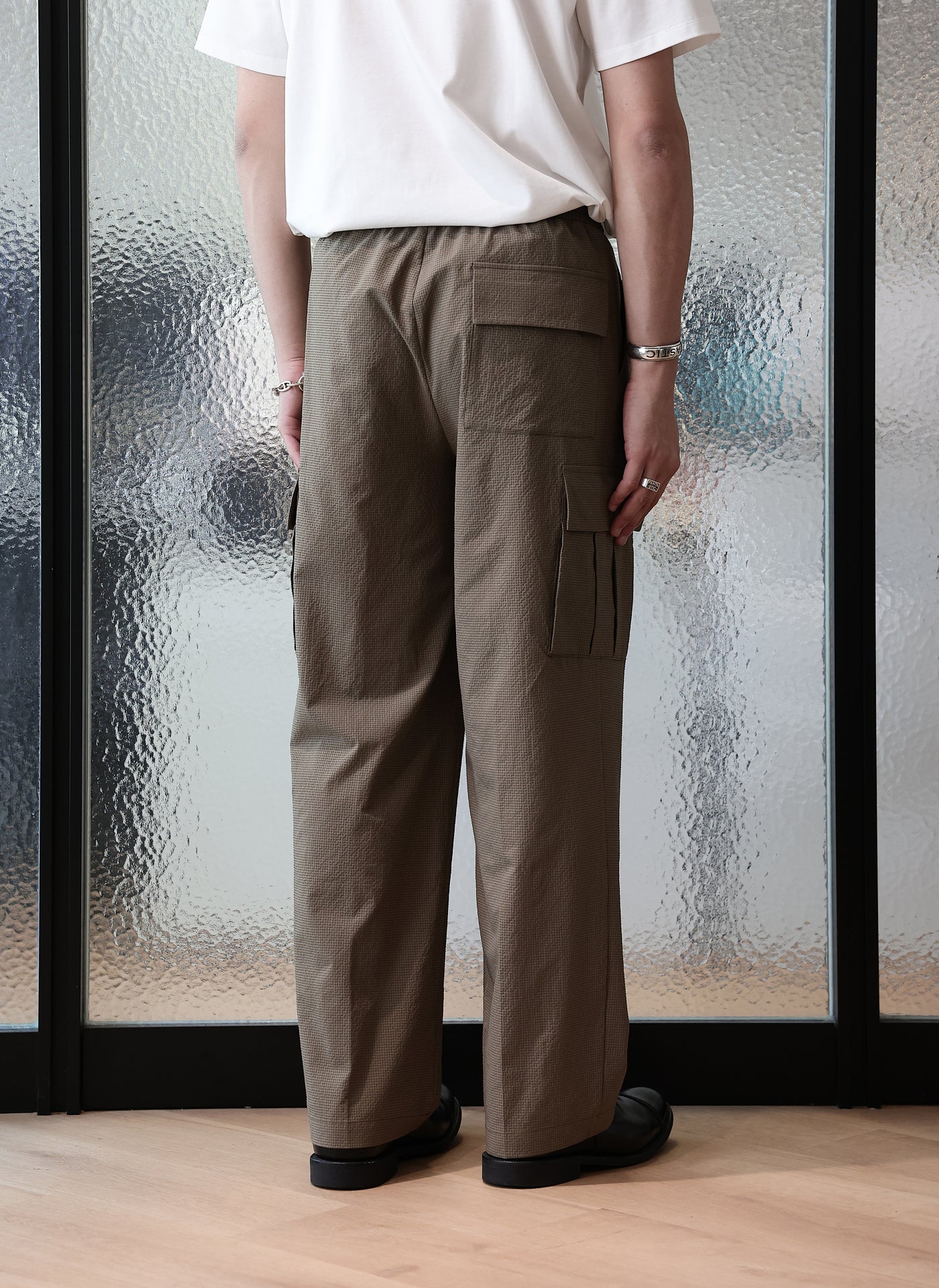 Seersucker Solotex M47 - Premium Men's Summer Shirt for Casual & Business Wear - Ideal for Office, Travel & Outdoor Events