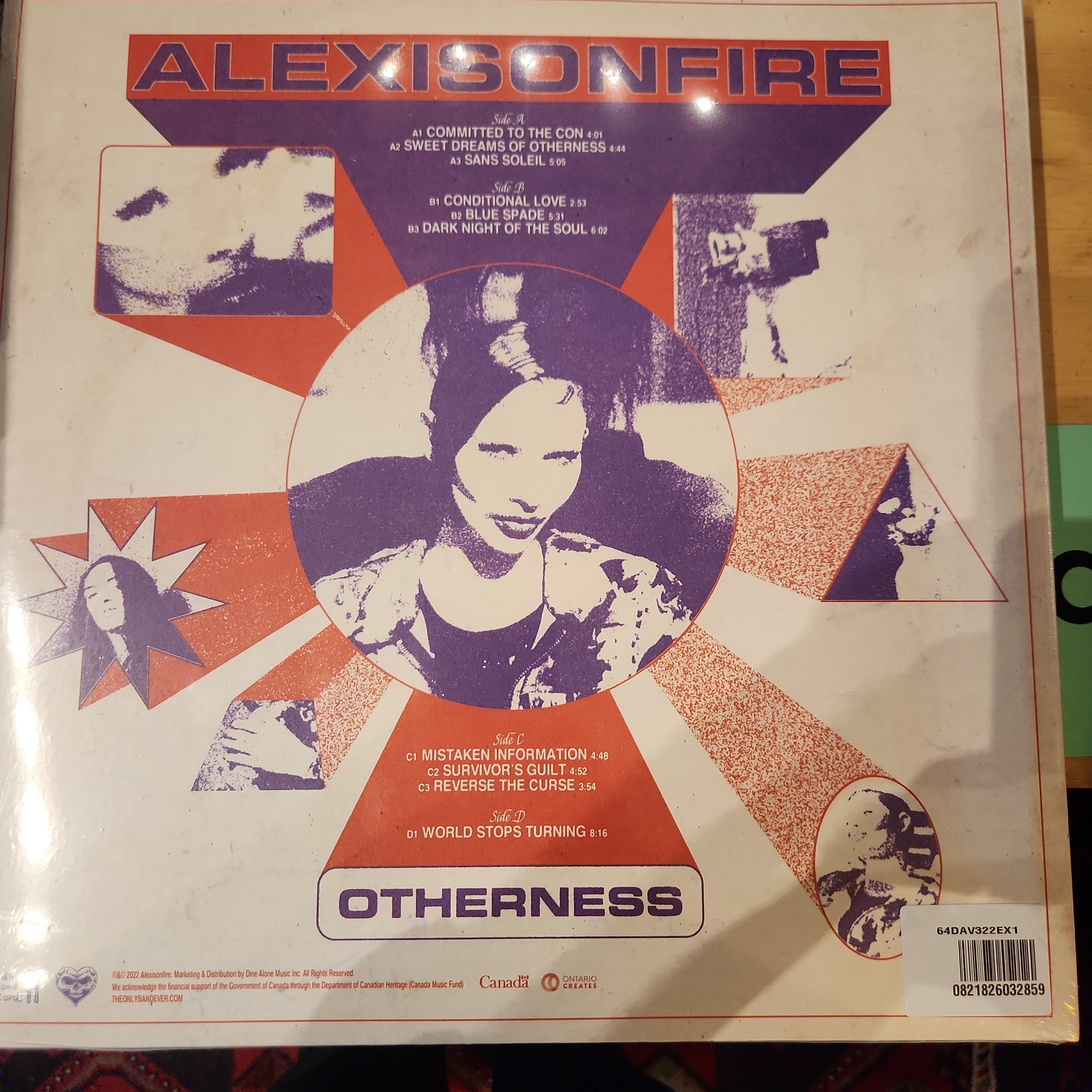 Alexisonfire - Otherness (Limited Edition Colored Vinyl LP) | Punk Rock Music Album for Collectors & Vinyl Enthusiasts | Perfect for Home Listening & Music Gifts